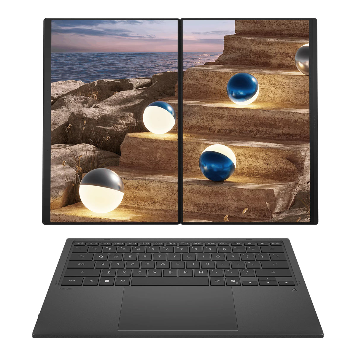 ASUS Zenbook Duo UX8407AA-SN152WSM Laptop (Moher Gray) | DataBlitz