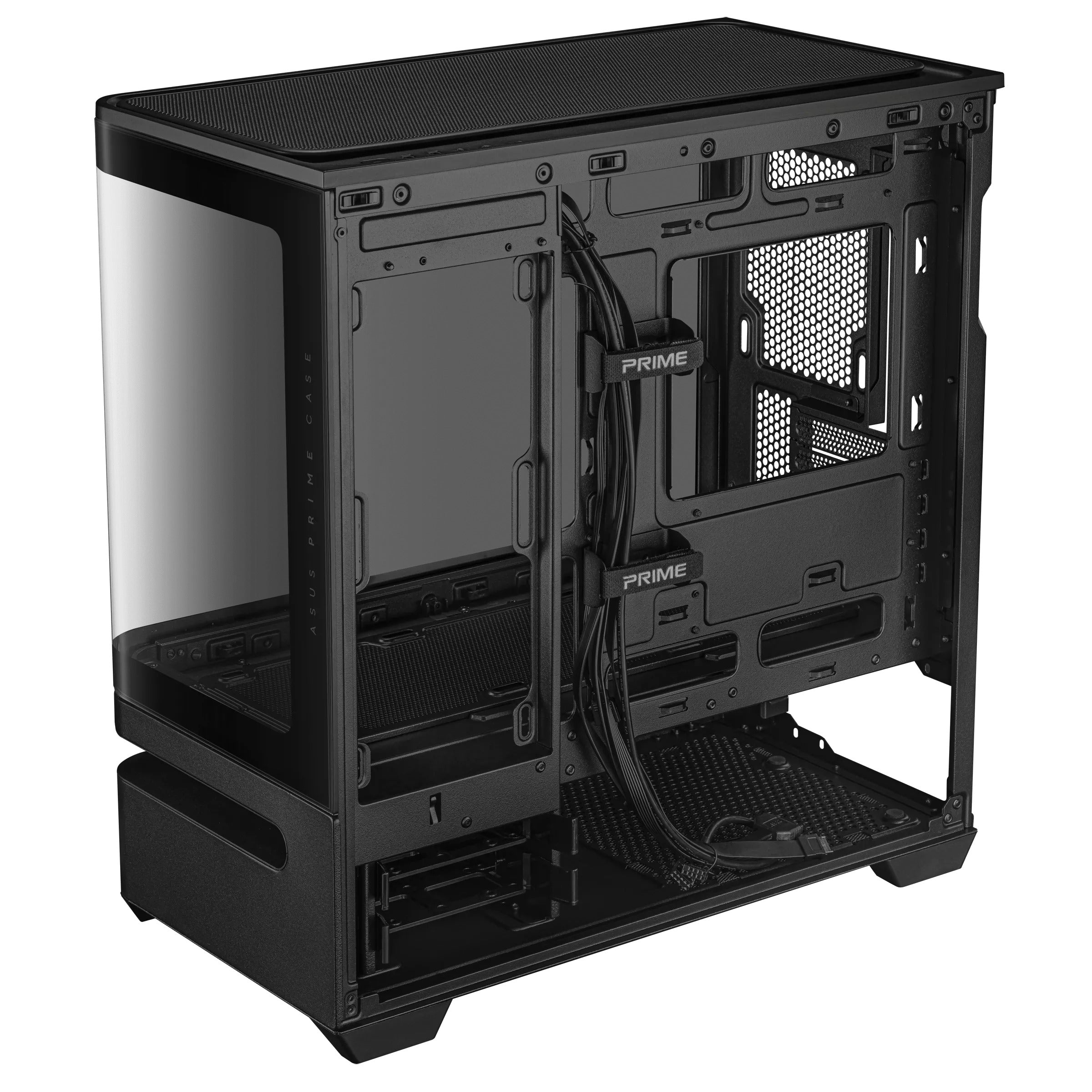 Asus Prime AP202 Air Floating mATX Curved Glass Panel Panoramic PC Case | DataBlitz