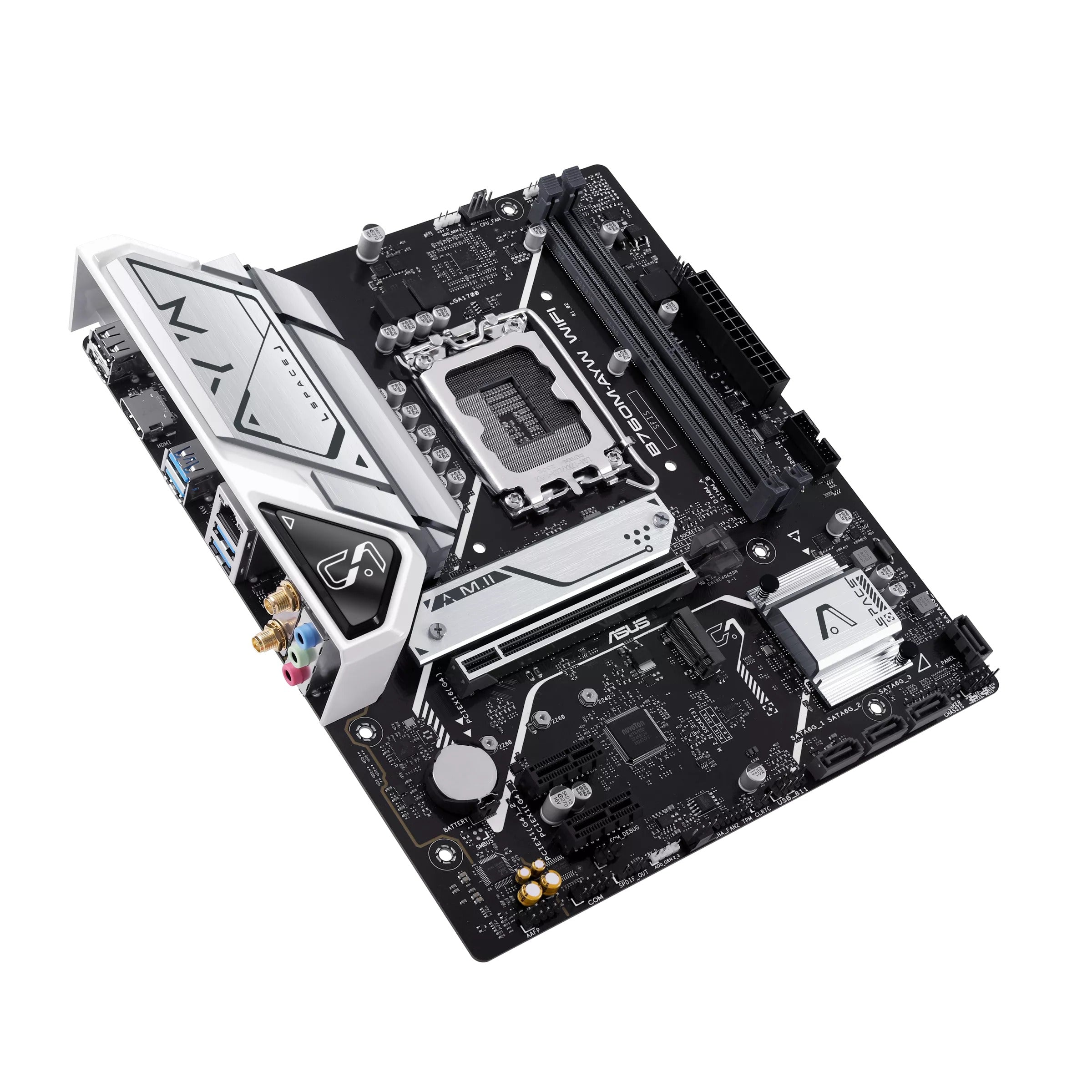 Asus B760M-AYW WiFi DDR5 Intel Motherboard