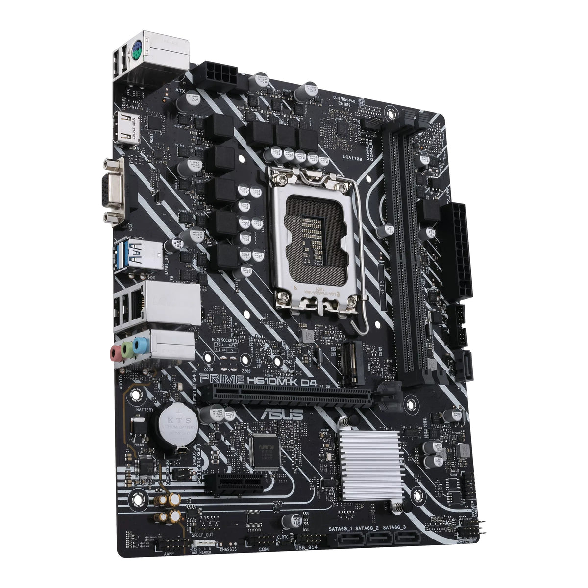 Asus Prime H610M-K D4-CSM DDR4 Motherboard