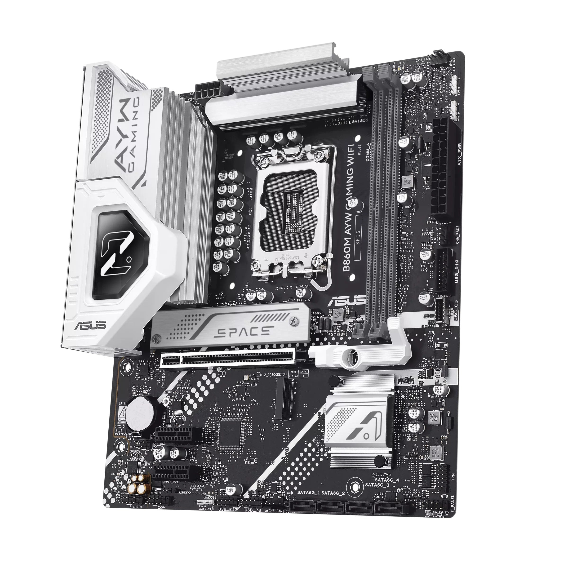 Asus B860M AYW Gaming WiFi DDR5 Intel Motherboard
