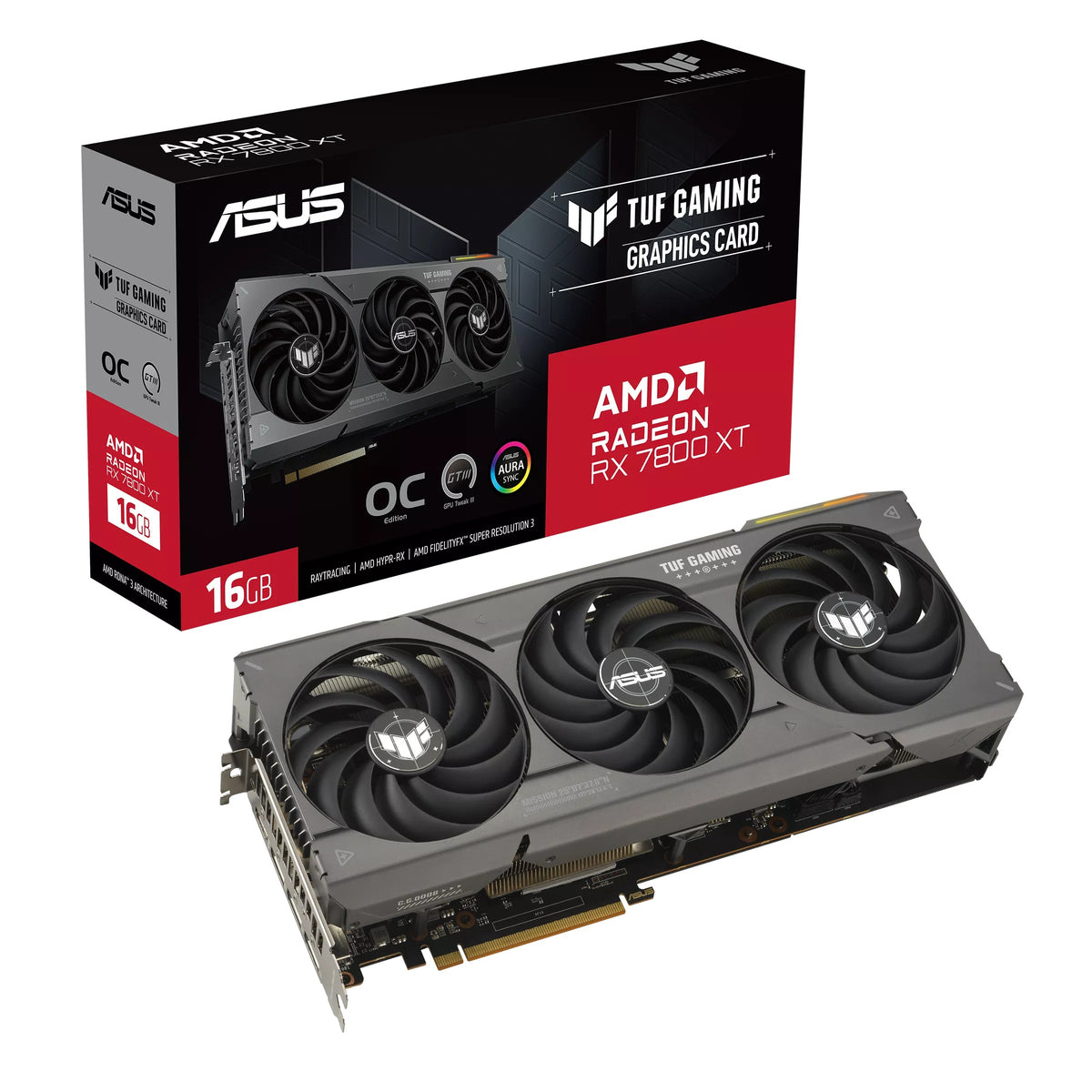 Asus TUF Gaming AMD Radeon RX 7800 XT OC 16GB Graphics Card