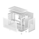 Deepcool CH260 High Airflow Mesh Panels M-ATX Compact Case (Black, White)