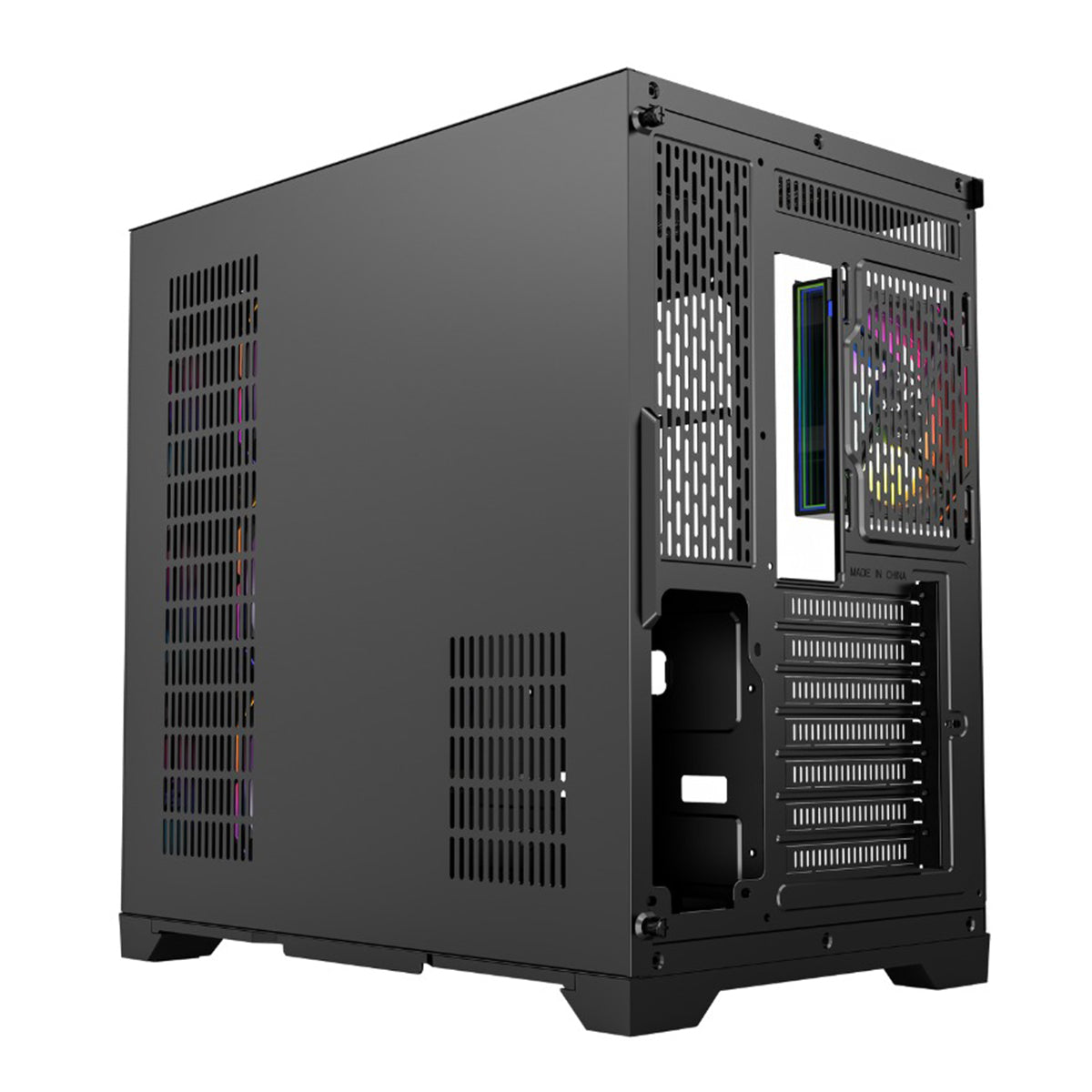 XYZ Neutron ATX 2D Glass Panoramic Tempered Glass PC Case