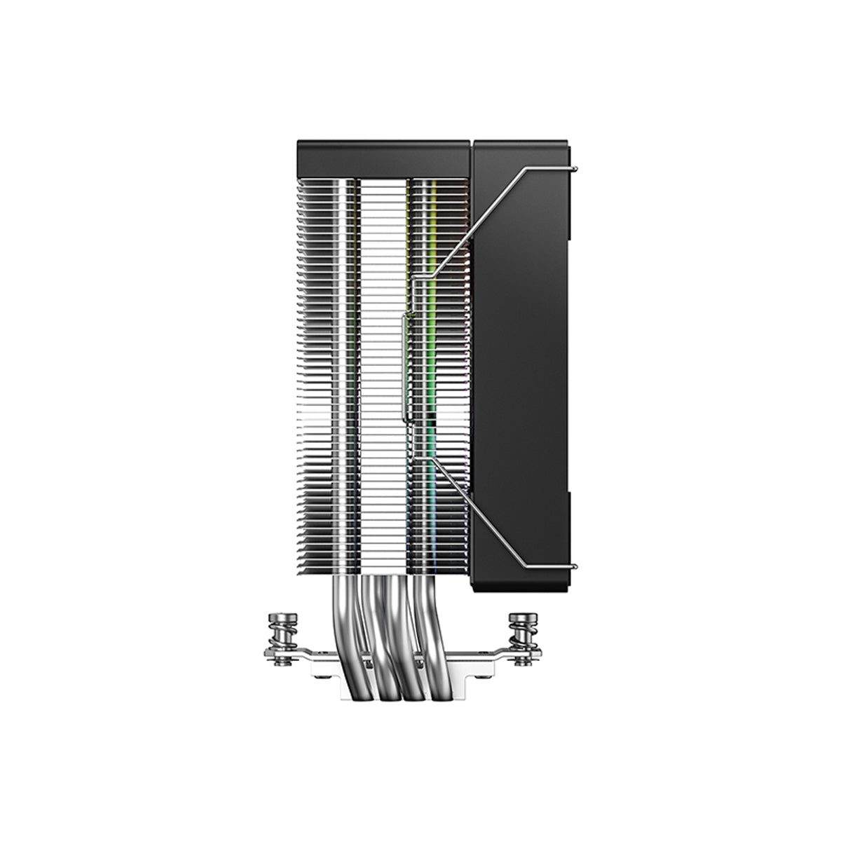 ID-Cooling SE-214-XT V2 ARGB CPU Cooler with 120mm PWM Fan (Black)
