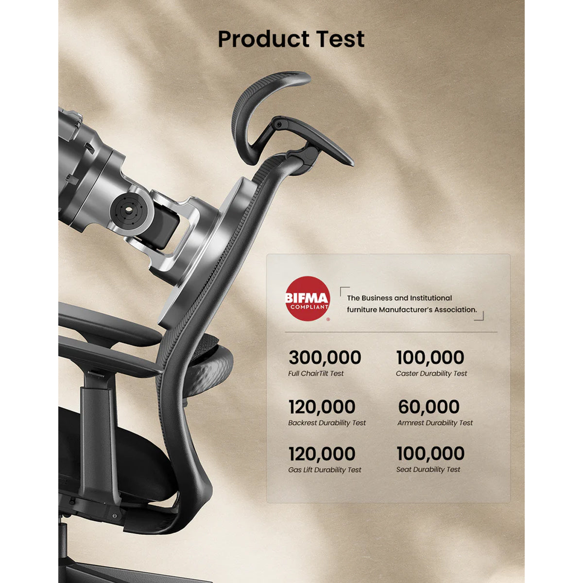 ProtoArc EC200 Ergonomic Mesh Office Chair (Black, Grey) (CP016352, CP016353)