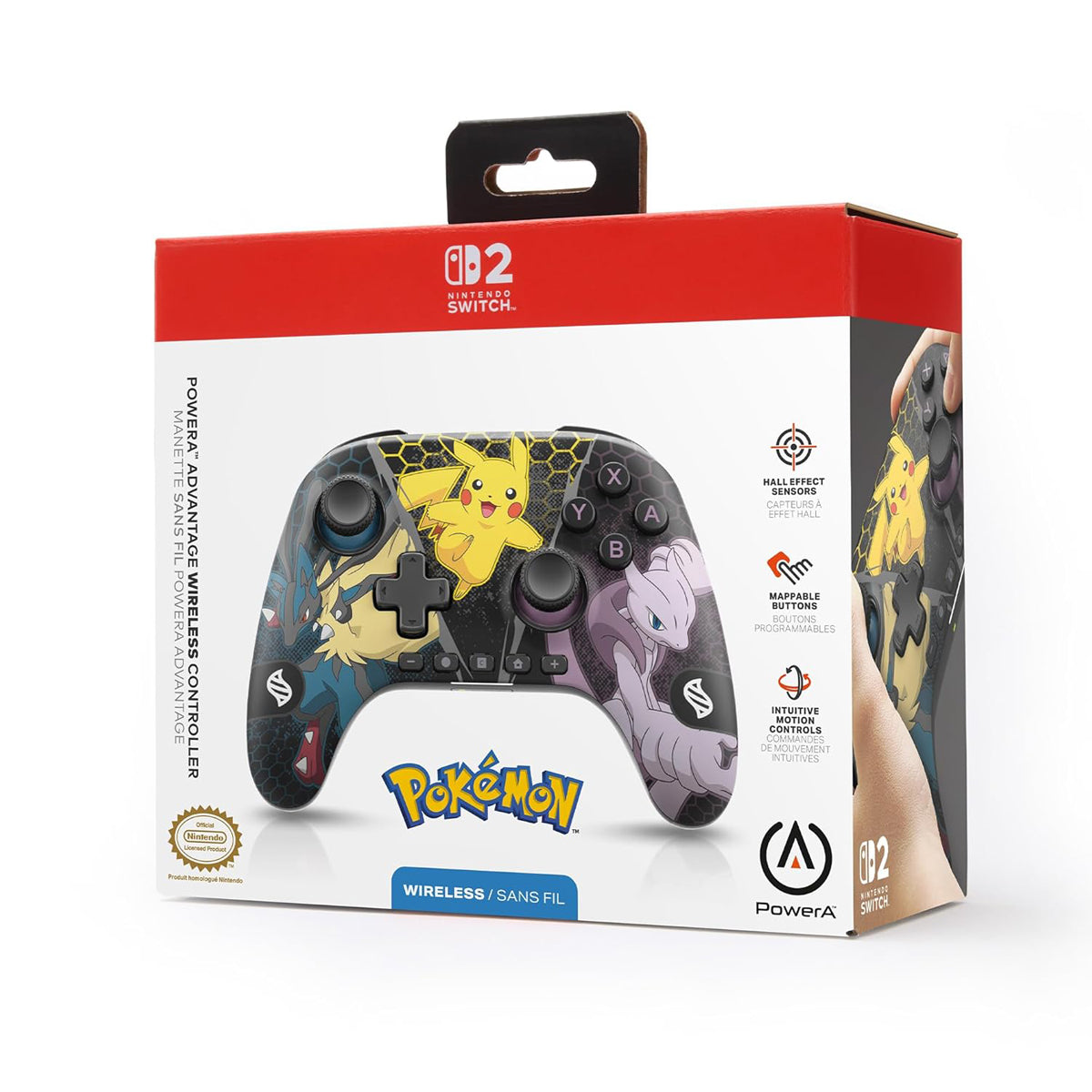 PowerA Advantage Wireless Controller for Nintendo Switch 2 (Pokemon: Mega Evolutions)