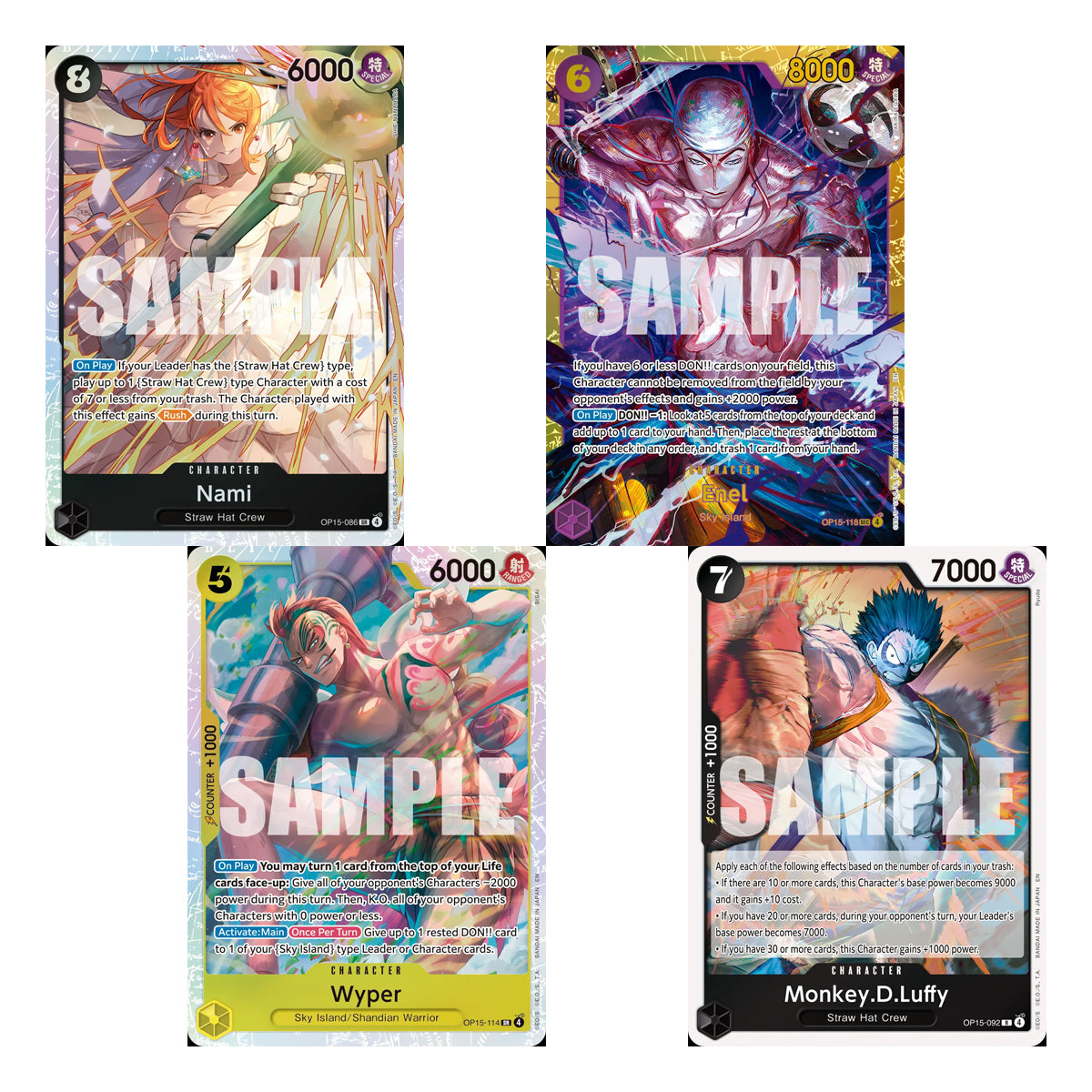 One Piece Card Game Adventure on KAMIs Island (OP-15) (English Ver.)