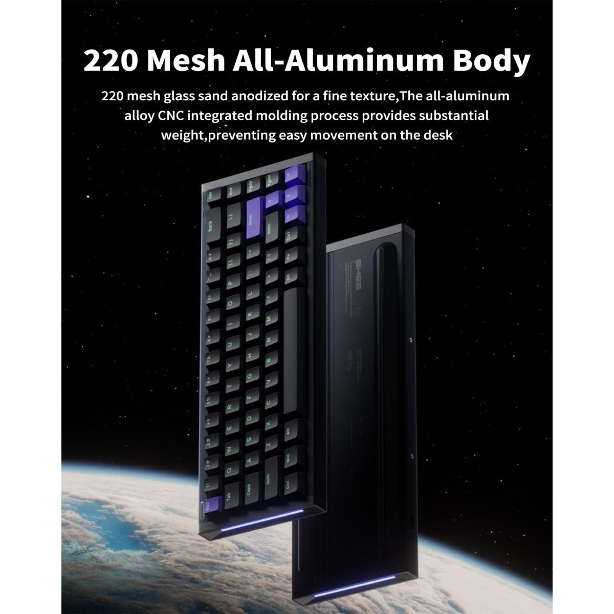 NuPhyX BH65 RGB 68-Key High-Profile Gaming Keyboard