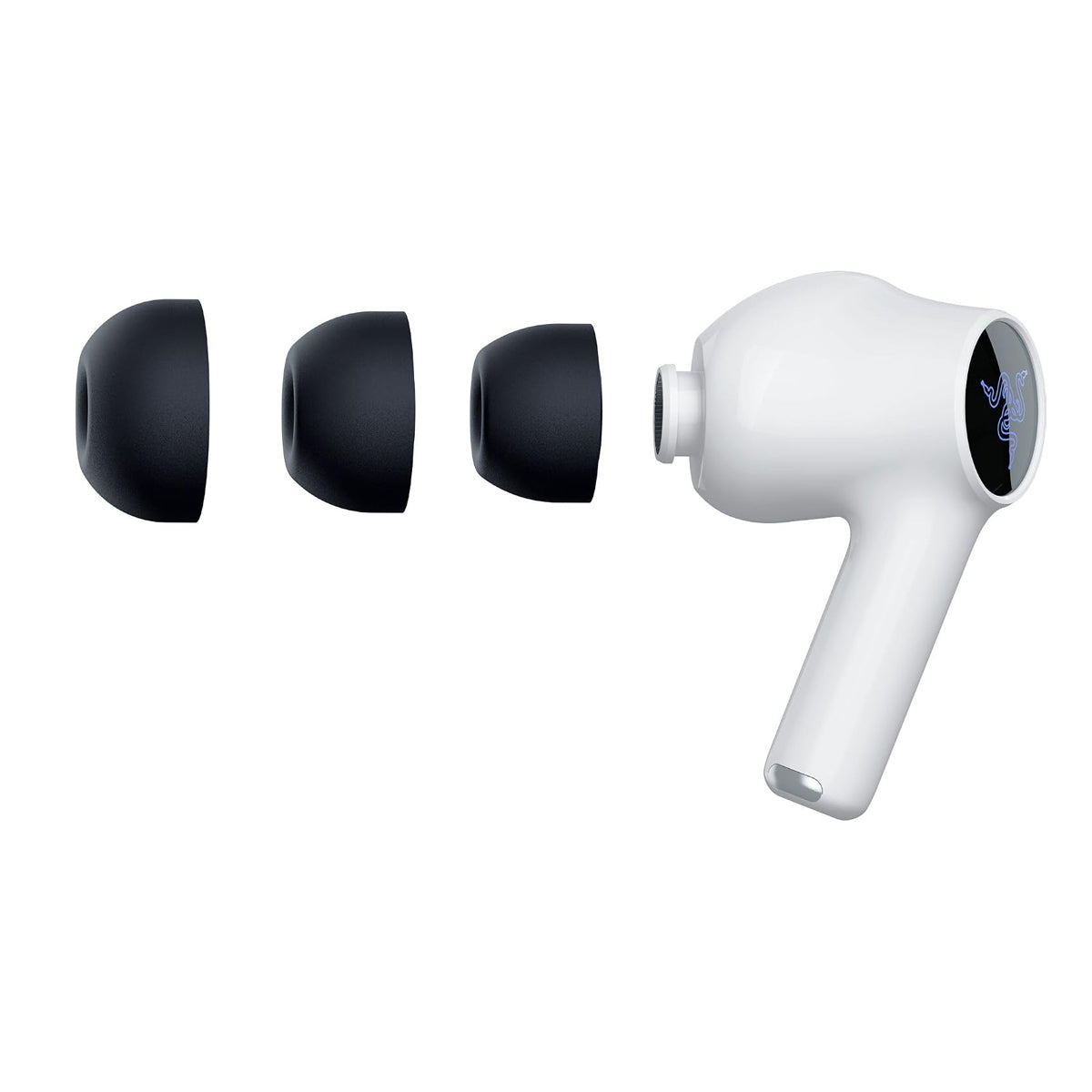 Razer Hammerhead V3 X HyperSpeed Wireless Multi-Platform Gaming Earbuds for PS5 (White)