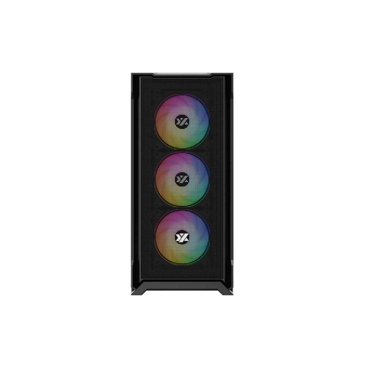 XYZ Airone 300 X MESH ATX PC Case with 6 Pre-Installed 120mm ARGB Fans