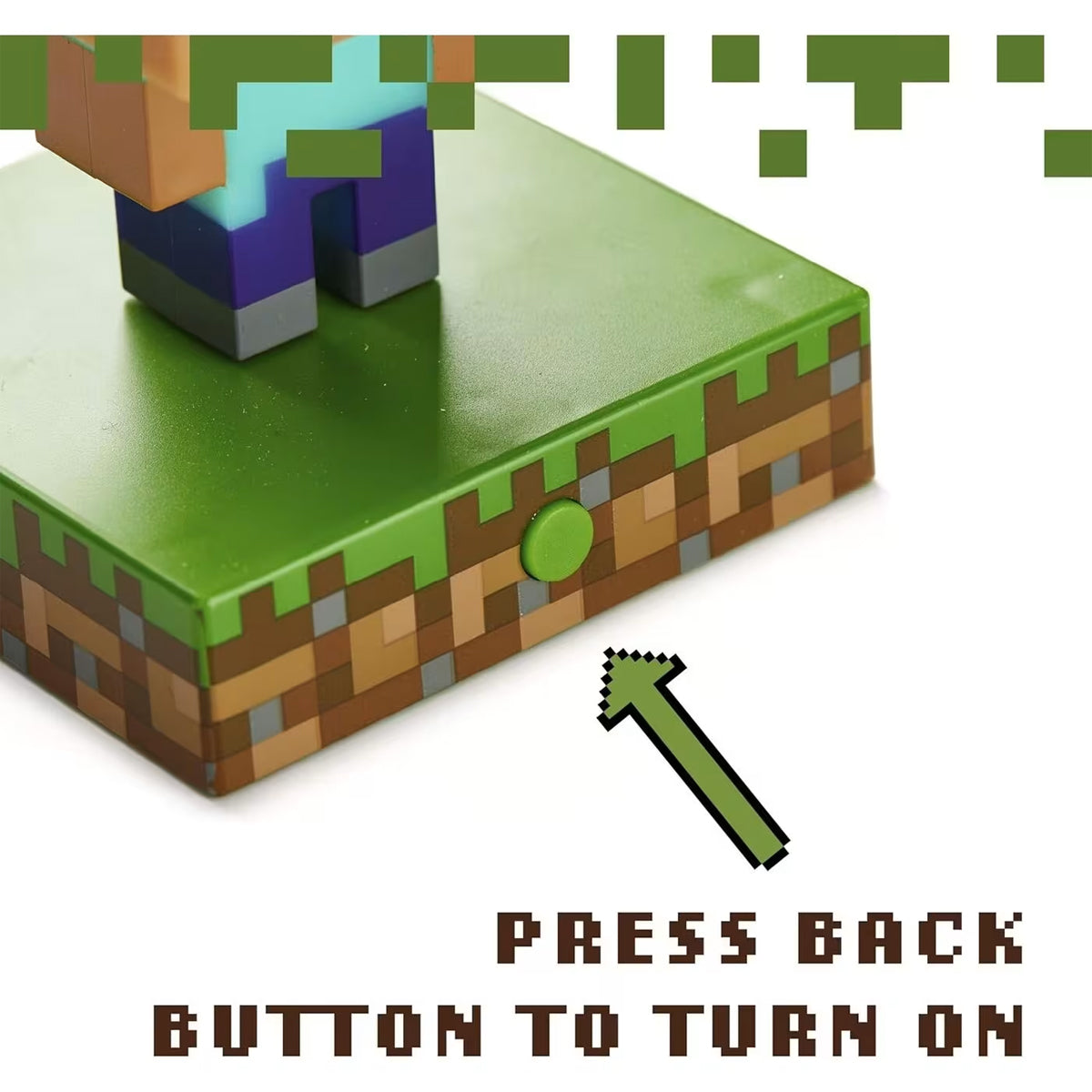 Paladone Minecraft Steve Light Icon Lights (#001) (PP6594MCFV4)