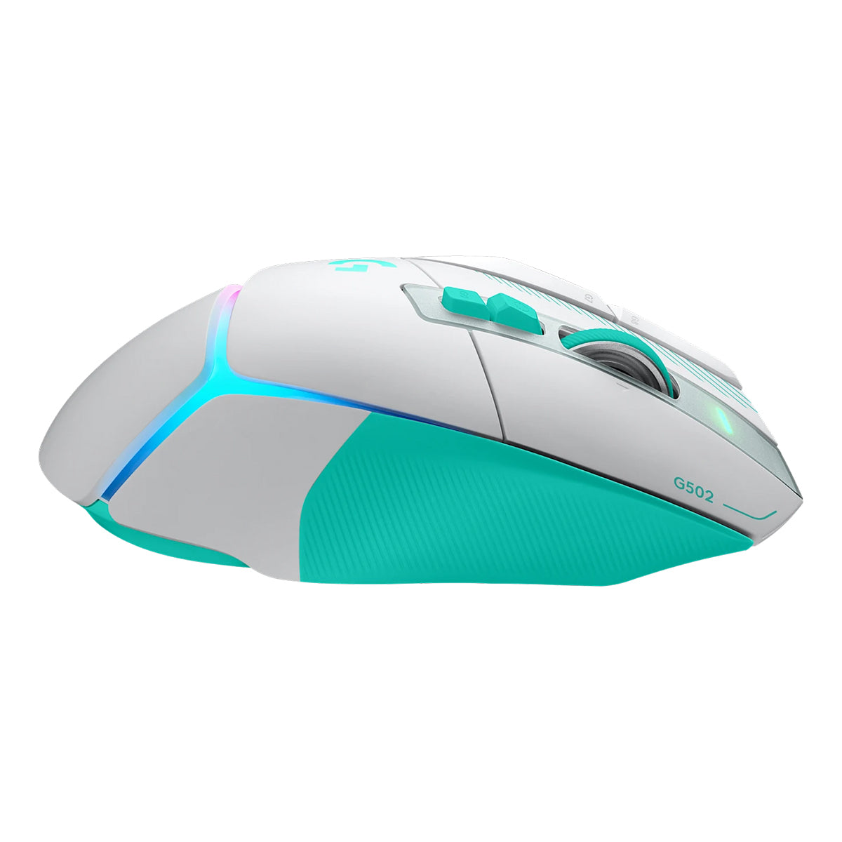Logitech G502 X Plus Lightspeed Wireless RGB Gaming Mouse (Black, White, Dark Lila, Mint)