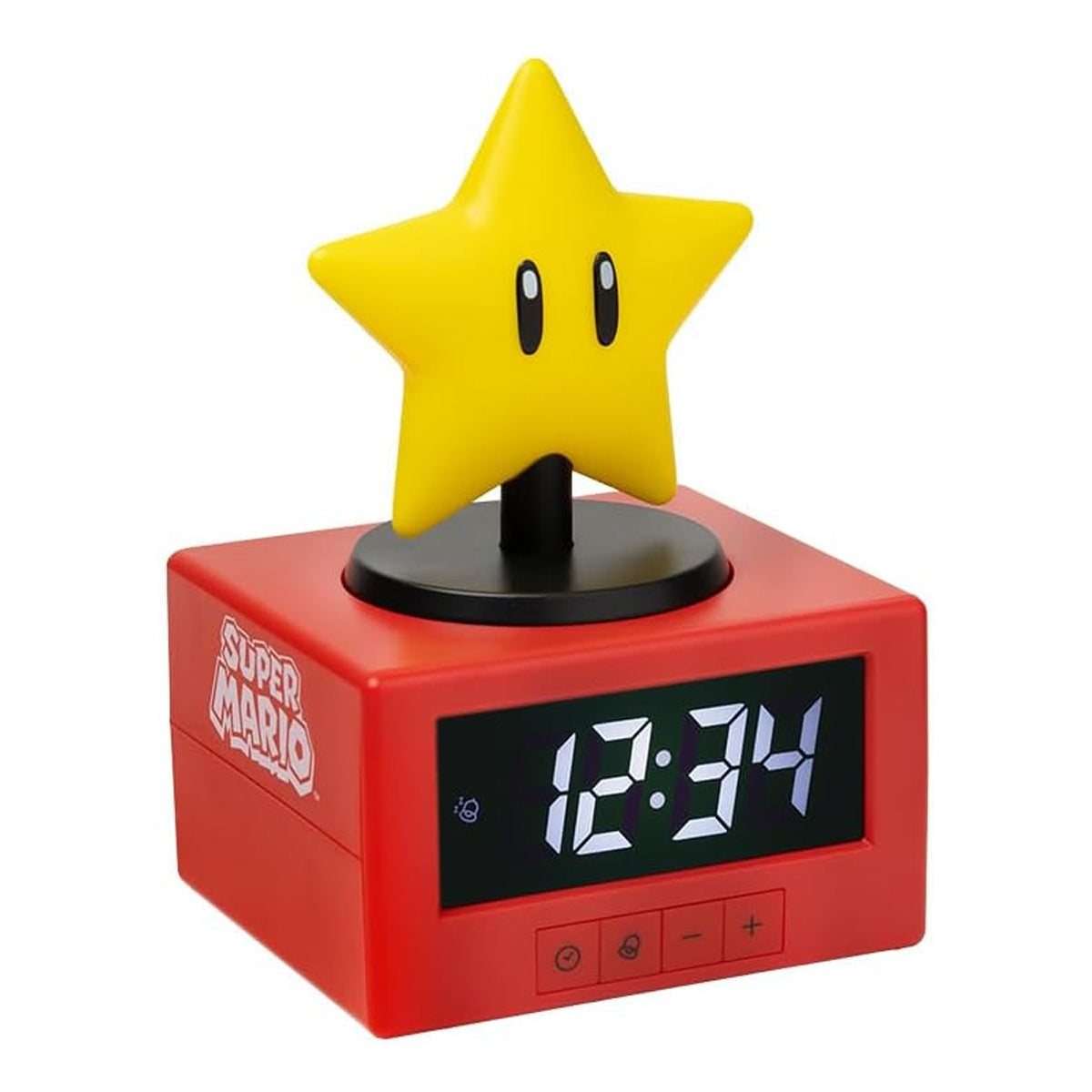 Paladone Super Mario Super Star Icon Alarm Clock (PP13708NN)