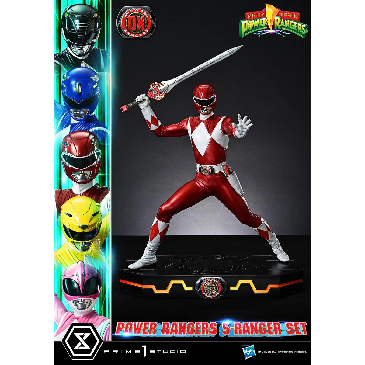 Premium Masterline Mighty Morphin Power Rangers: Power Rangers 5-Ranger Set