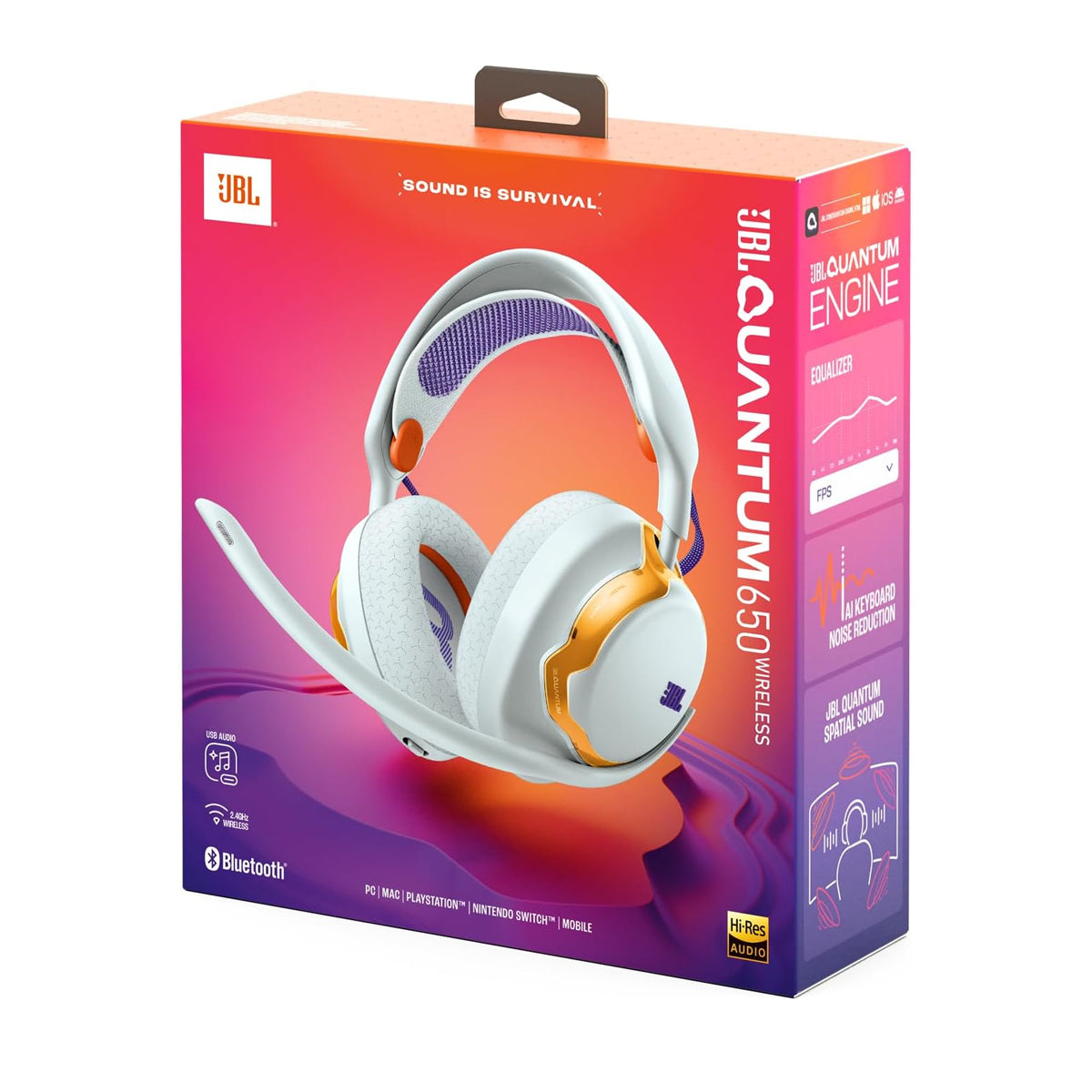JBL Quantum 650 Wireless Multi-platform Gaming Headset