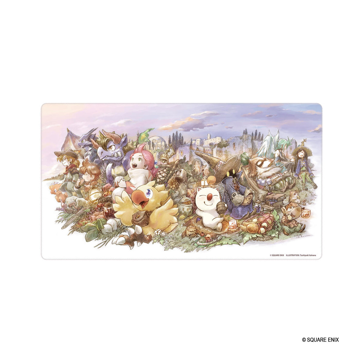 Final Fantasy Series - Chocobo & Friends Playmat