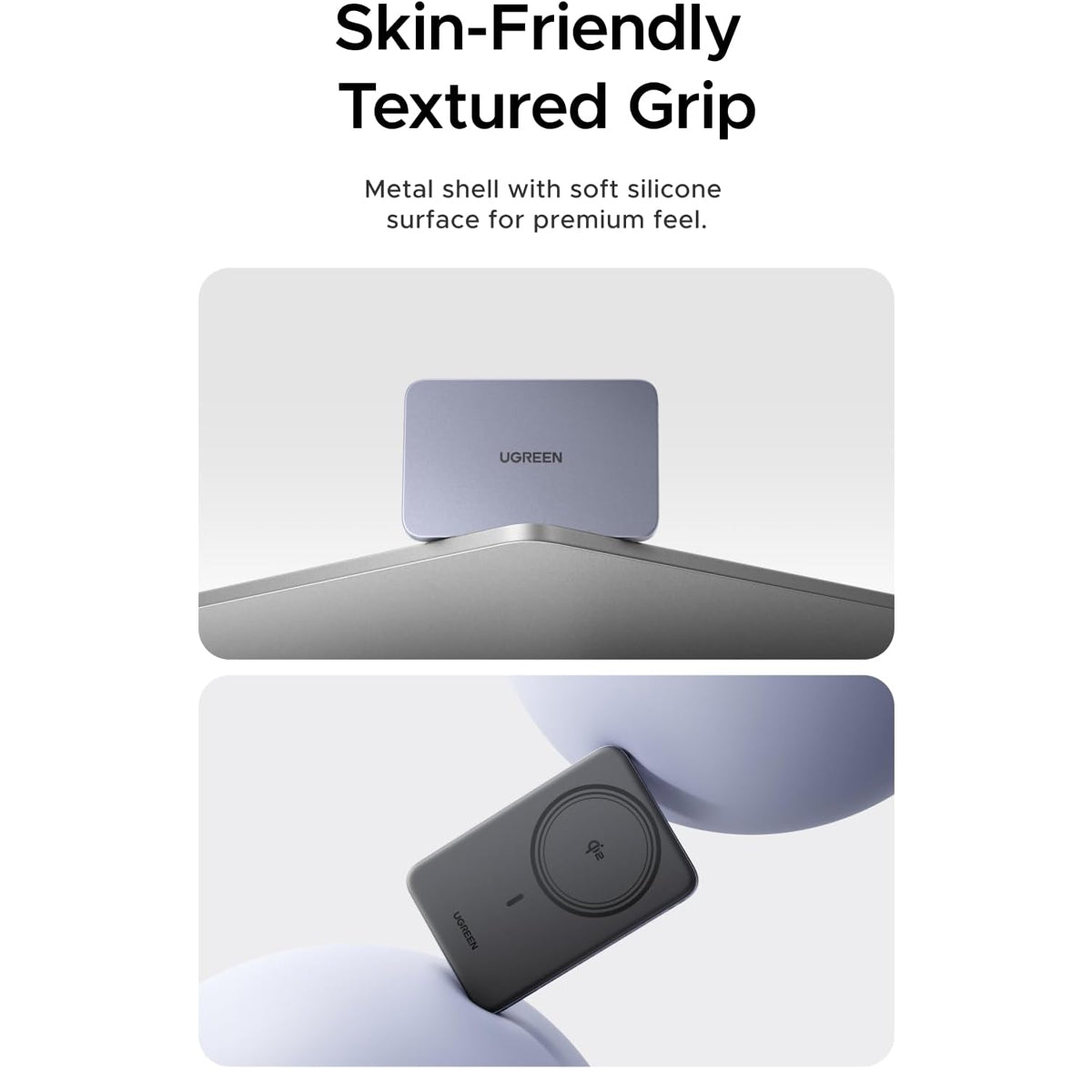 Ugreen MagFlow Air 5000mAh Magnetic Wireless Fast Charging Power Bank