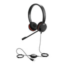 Jabra Evolve 20 SE MS Stereo Wired Headset (Black)