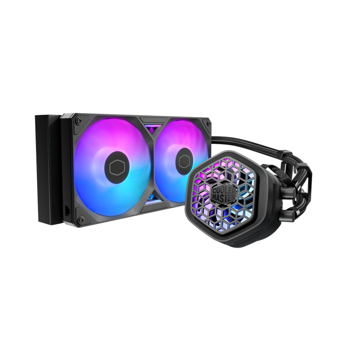 Cooler Master MasterLiquid Atmos II 240 VRM Fan CPU Cooler (Black) (MLX-D24M-A25SZ-V1)