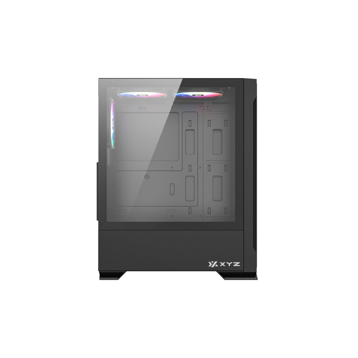 XYZ Airone 300 X MESH ATX PC Case with 6 Pre-Installed 120mm ARGB Fans