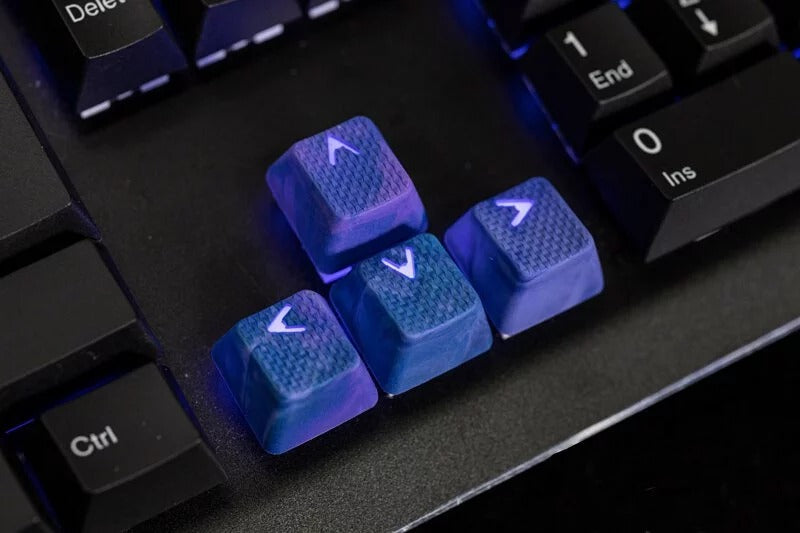 Taihao Rubber Double Shot Backlit Gaming Keycaps Set For Cherry MX Switch Type (23-Keys)