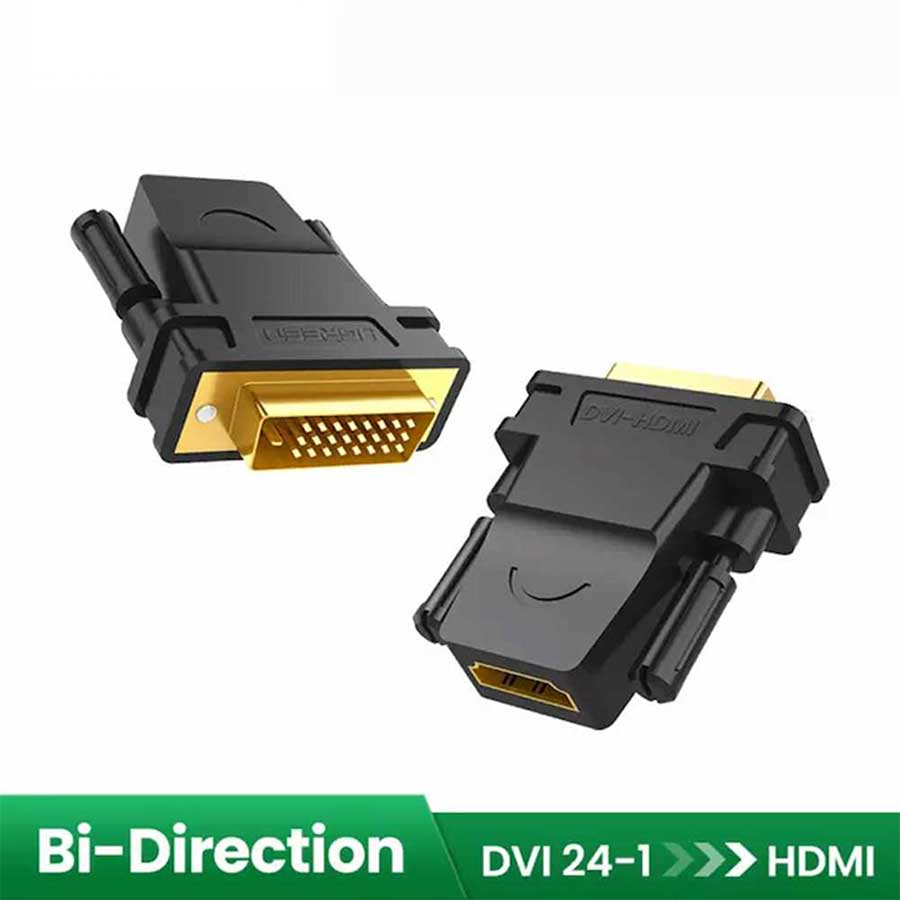 Ugreen 10135 câble vidéo et adaptateur 2 m DVI HDMI