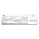 LOGITECH K400 PLUS WIRELESS TOUCH KEYBOARD (WHITE) - DataBlitz