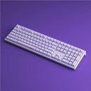 Akko MG108B Taro Purple Multi-Mode RGB Hot-Swappable Mechanical Keyboard (V3 Cream Yellow Pro)
