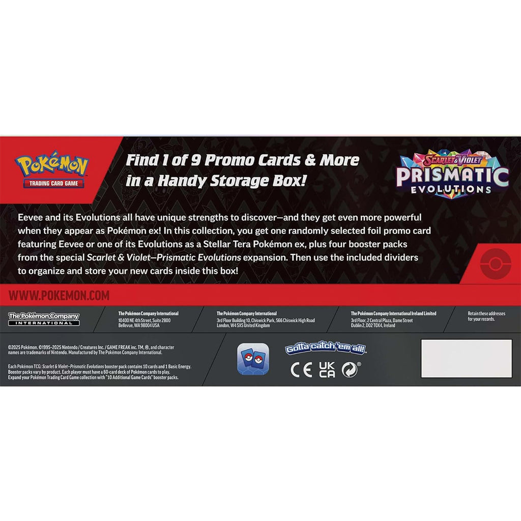 Pokemon Trading Card Game SV8.5 Scarlet & Violet Prismatic Evolutions
