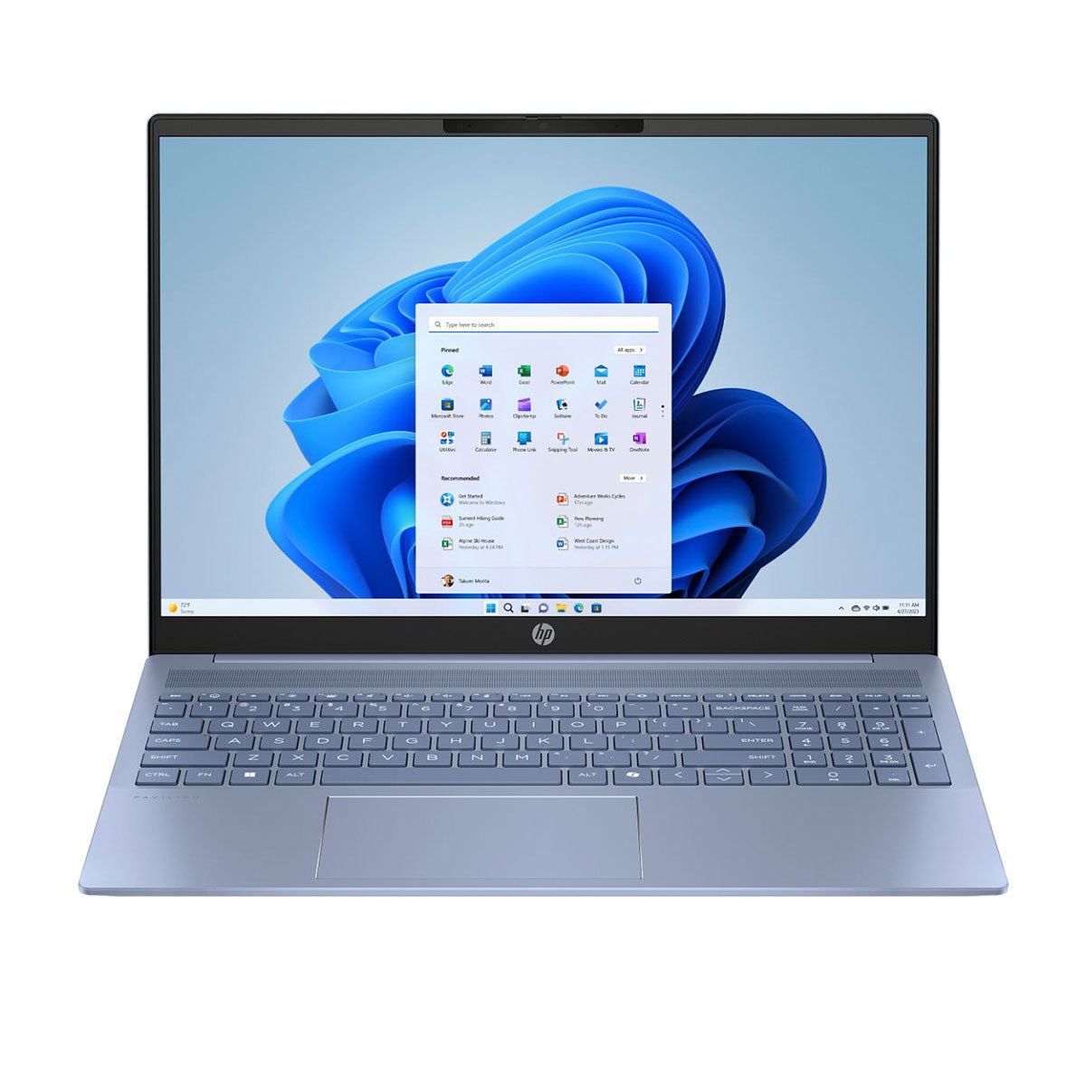 HP Pavilion 16-AG0045AU Laptop (Sky Blue) | DataBlitz