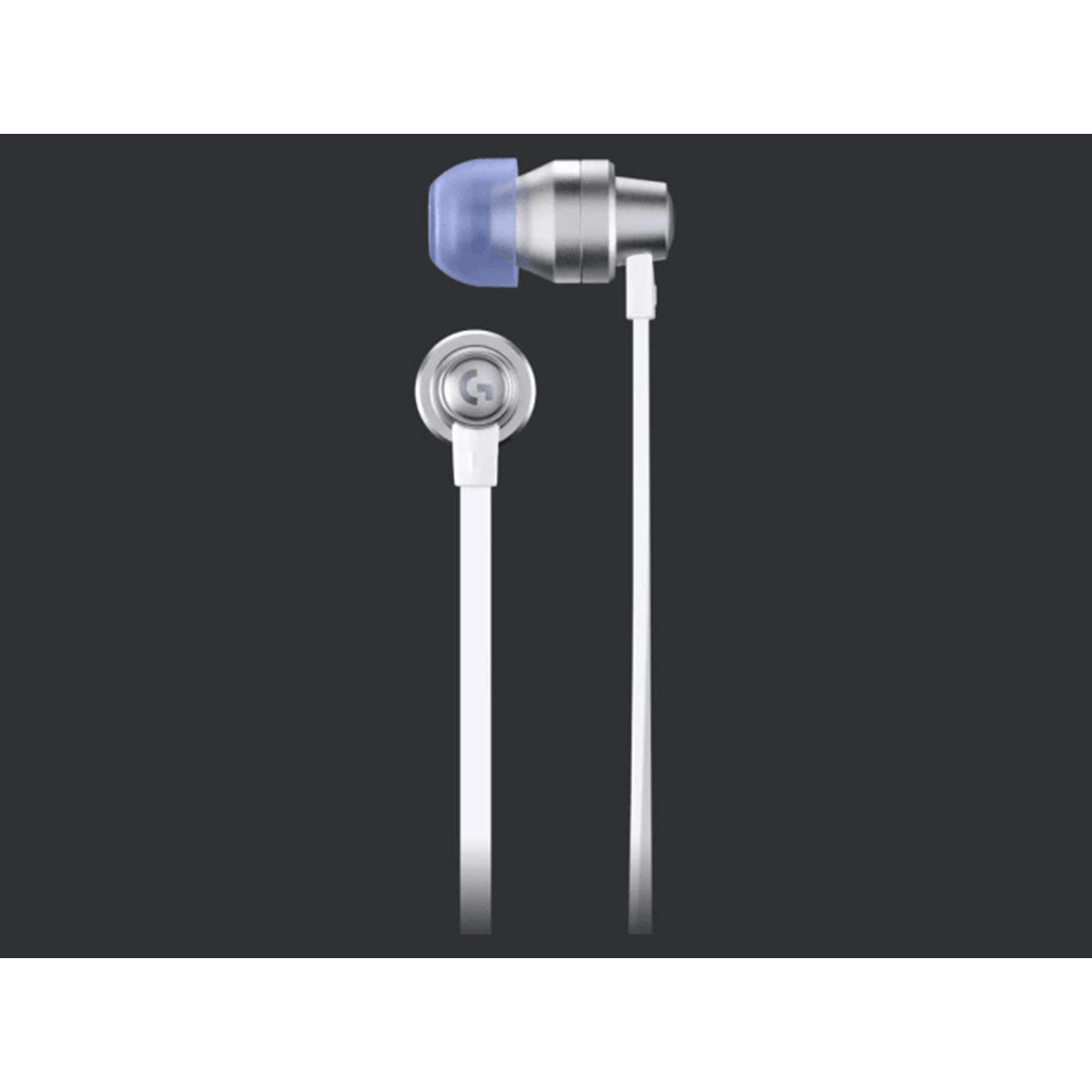 Logitech G333 Gaming Earphones With Mic (White)