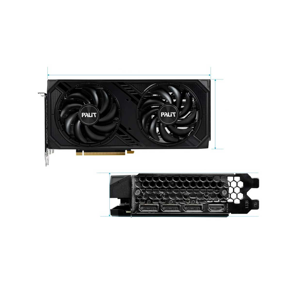 Palit Geforce RTX 4070 Super Dual 12gb Gddr6x Graphics Card