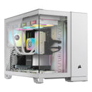 Corsair 2500X Mid-Tower Dual Chamber Pc Case (White)