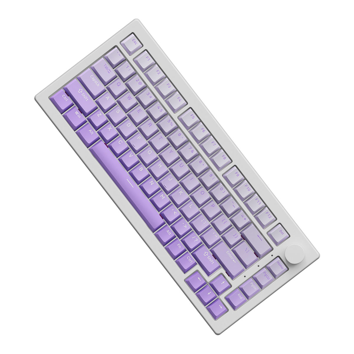 Akko 5075 V3 Multi-Mode RGB Hot-Swappable Mechanical Keyboard (Gradient Puple)
