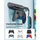 Transnovo Wall Mount with 5 Game Card Storage Slots & 4 Joy-Pad Bracket & Controller Holder