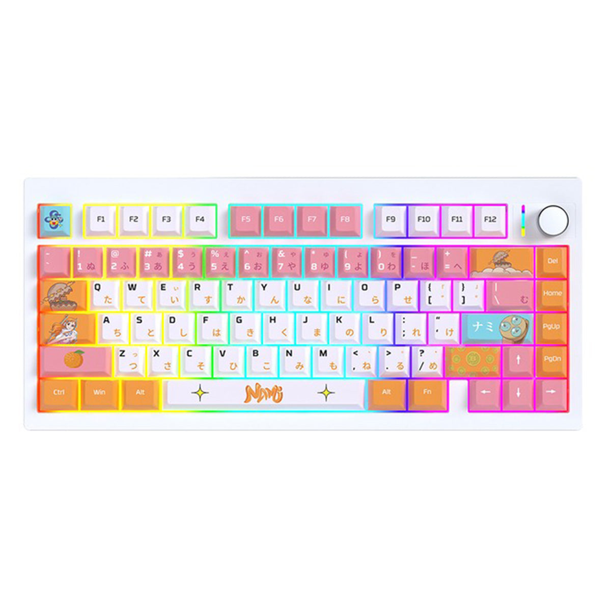 Fantech x One Piece MK921 Maxfit8 Tri-Mode Hot-Swappable Wireless Mechanical Keyboard