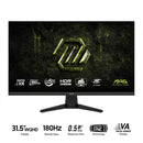 MSI MAG 325QF E18V 31.5" WQHD (2560x1440) 180Hz 0.5ms GTG Rapid VA Gaming Monitor with Tilt Adjustment