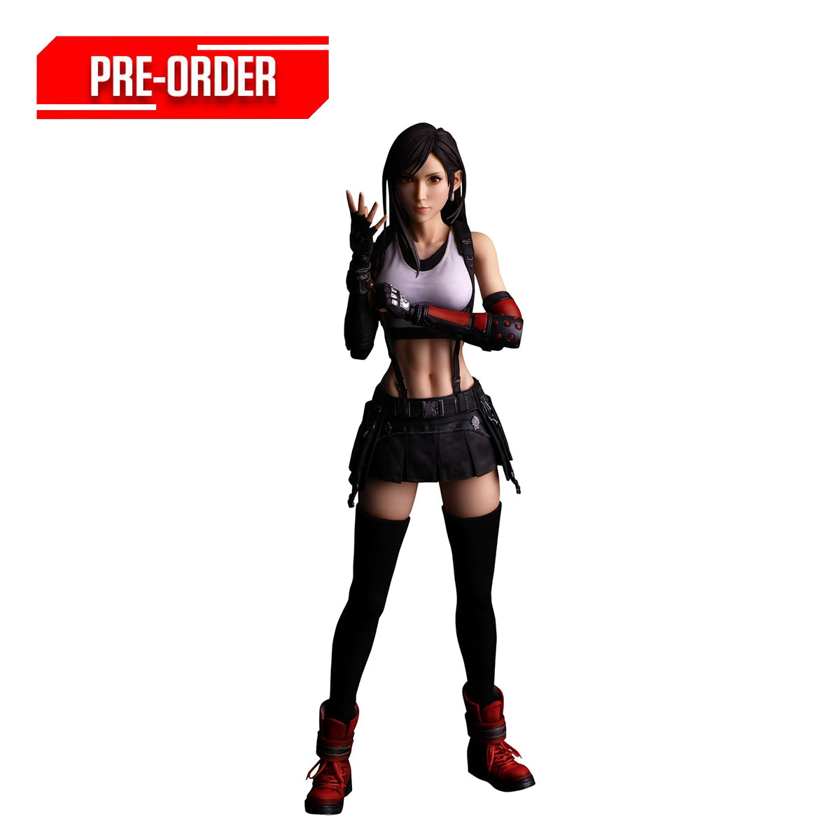 Final Fantasy VII Rebirth Play Arts Shin Action Figure Tifa Lockhart