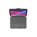 Logitech Combo Touch Case For Apple IPAD 10th Gen (Oxford Grey) (920-011434)
