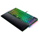 Razer BlackWidow V4 75% Hot-Swappable Mechanical Gaming Keyboard (Orange Switches) (Phantom Green)