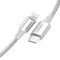UGreen Lightning To Type-C 2.0 Male Cable - 1.5M (Silver) (US304/70524)