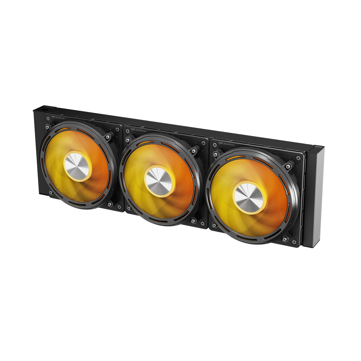 DarkFlash UV360 ARGB Curved Screen AIO 360mm Liquid CPU Cooler (Black)