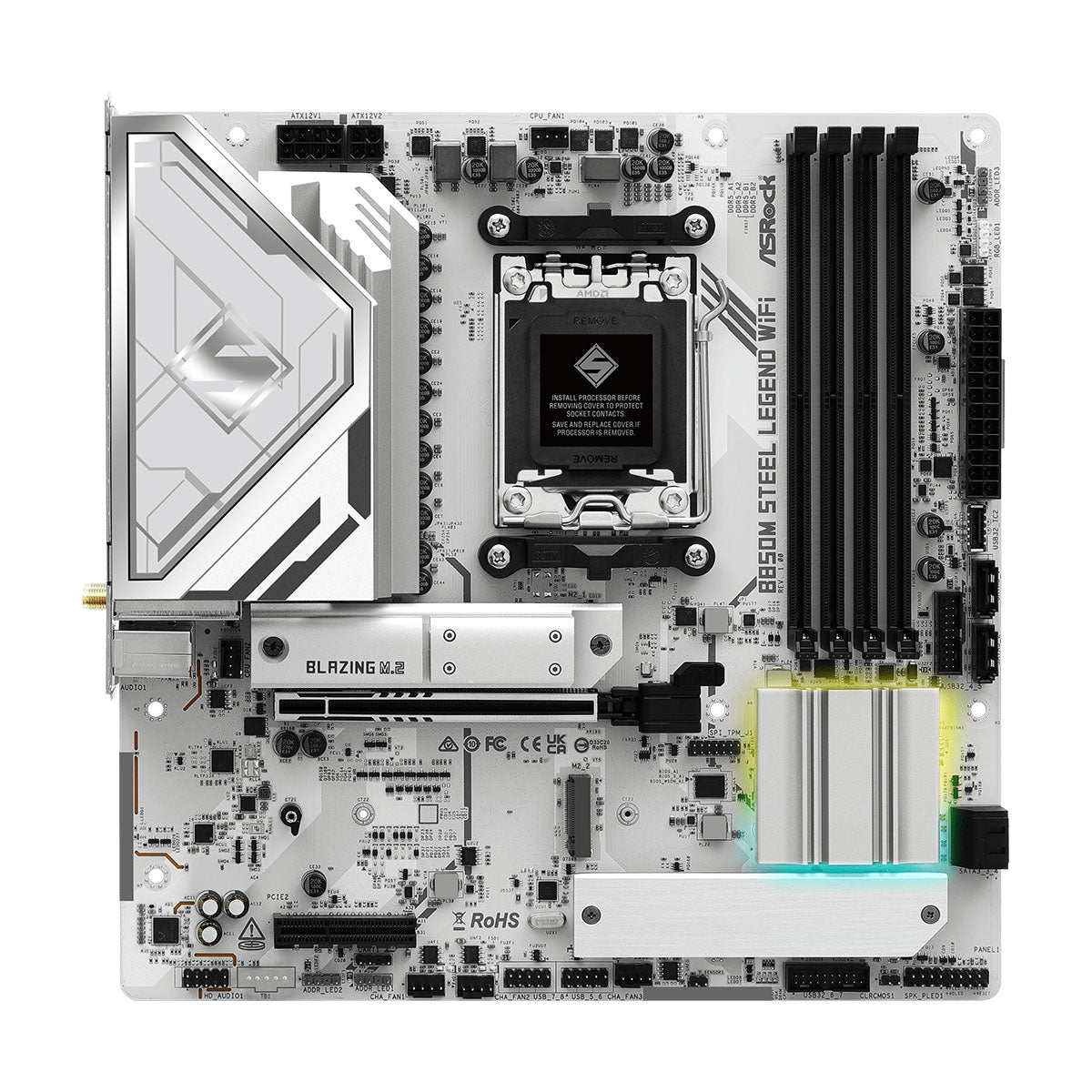 Asrock B850M Steel Legend Wifi DDR5 Motherboard