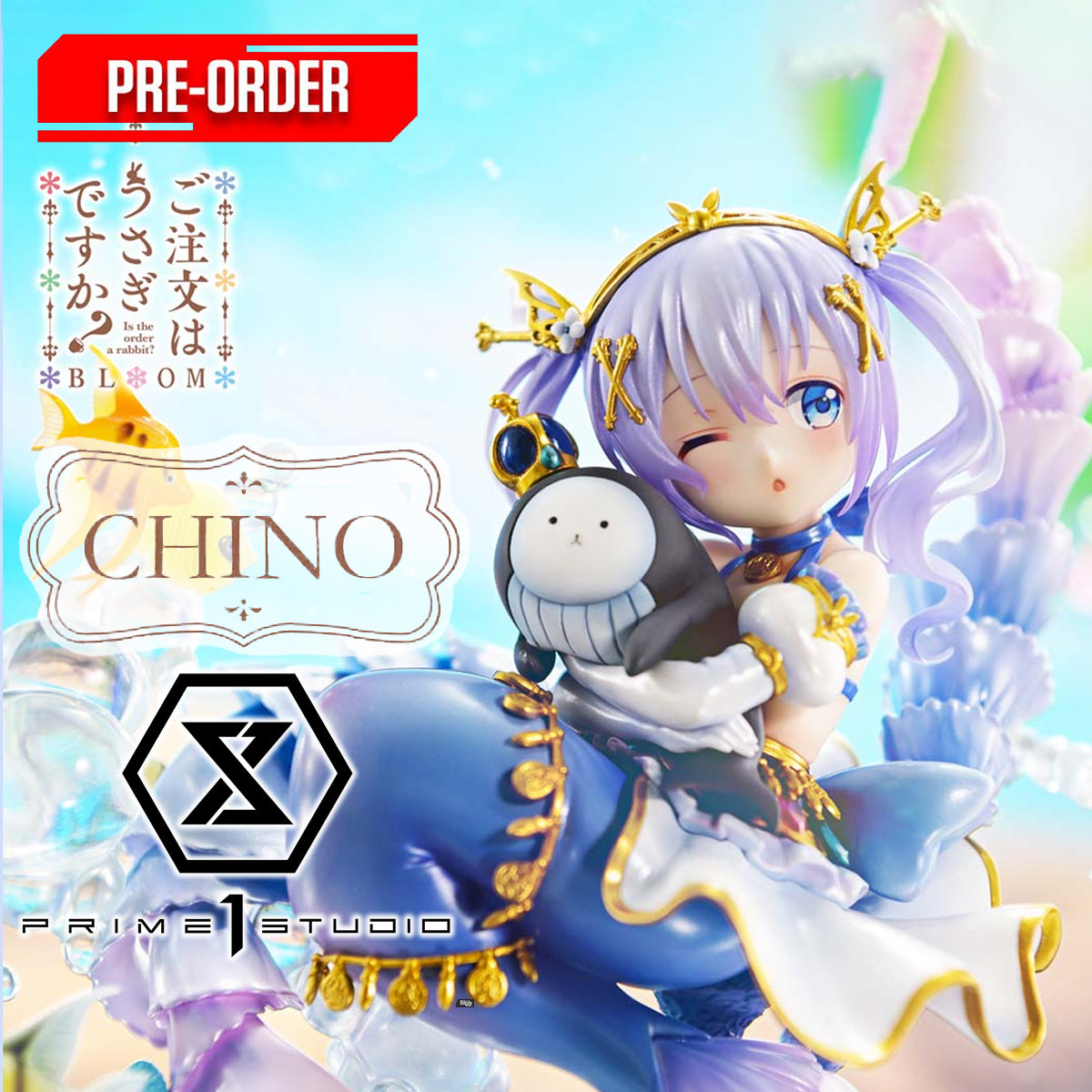 Prisma Wing Is the Order a Rabbit? BLOOM Chino Figure | DataBlitz