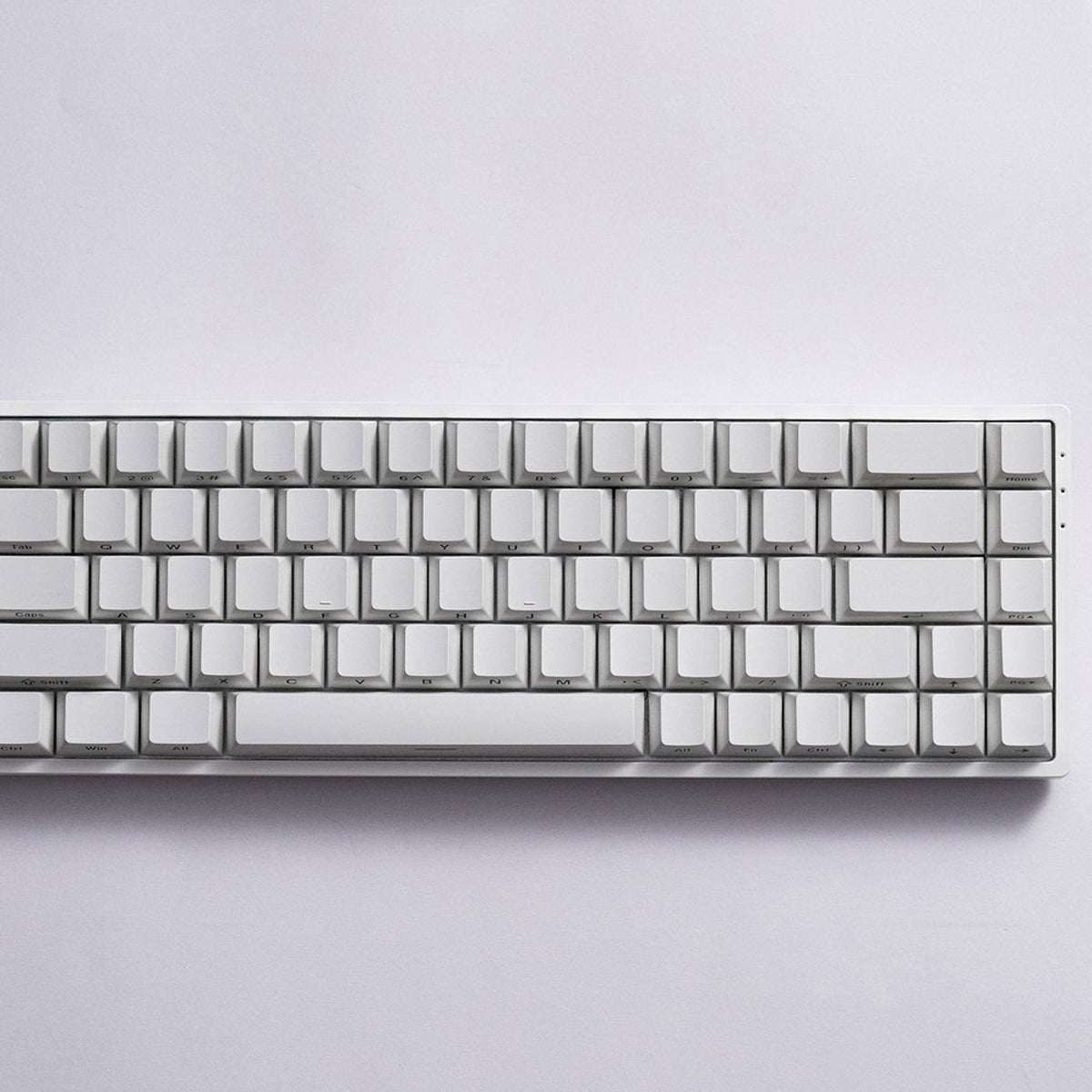 MonsGeek FUN68 HE White Tri-Mode RGB Mechanical Keyboard