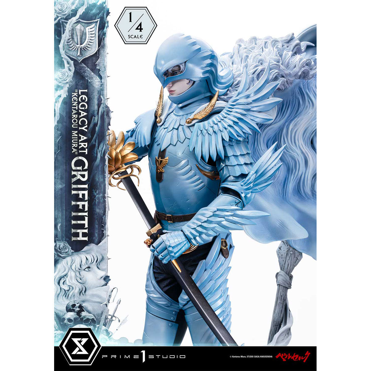 Legacy Art "Kentarou Miura" Berserk Griffith 1/4 Scale