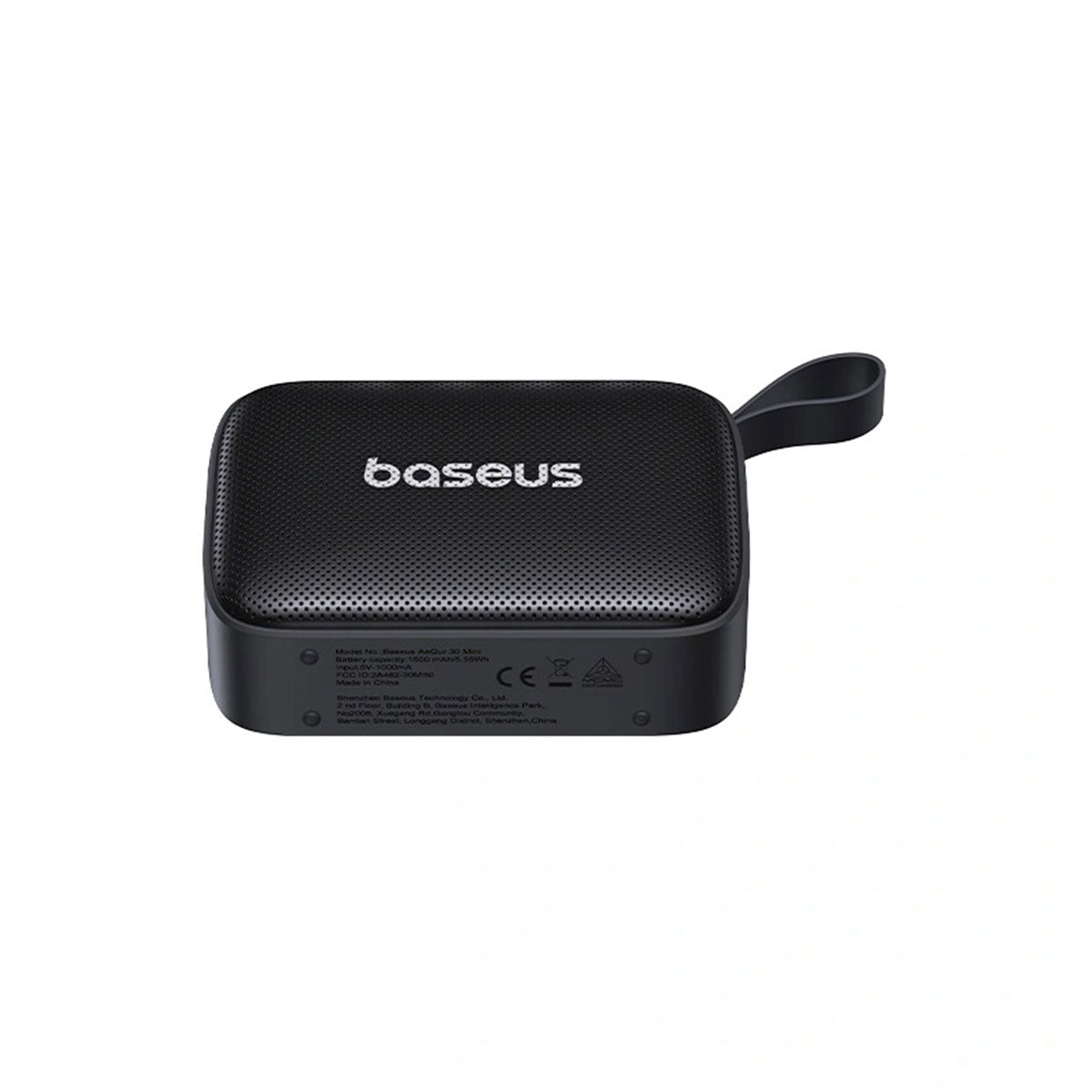 Baseus AeQur 30 Mini Portable Wireless Speaker (Cosmic Black) (A20077900123-00)