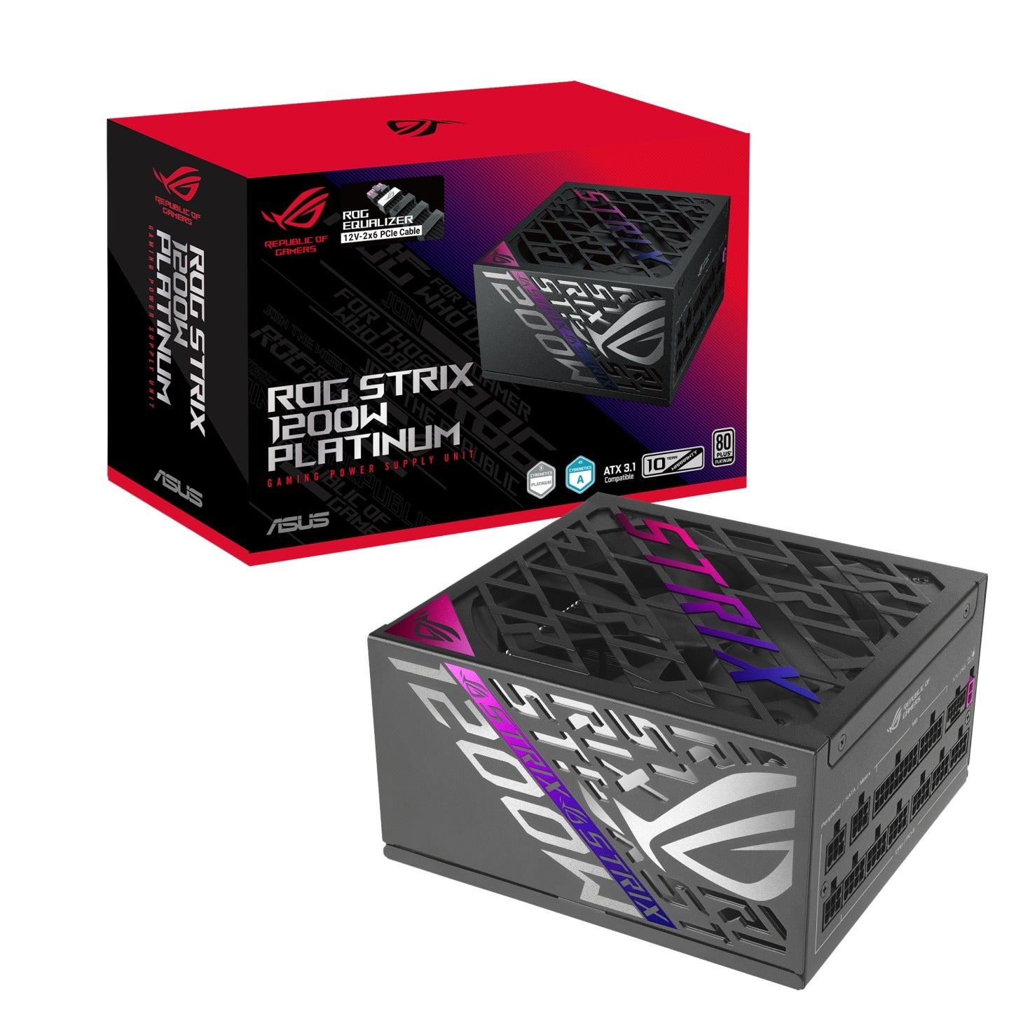 Asus ROG Strix 1200W 80+ Platinum PCIe 5.1 ATX 3.1 Gaming Power Supply