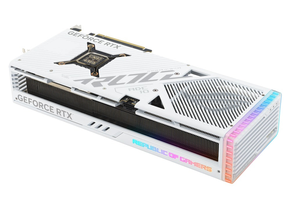 Asus ROG Strix GeForce RTX 4080 OC 16GB GDDR6X Gaming Graphics Card (White)